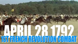 French Revolution first combat  April 28th 1792 [upl. by Root746]