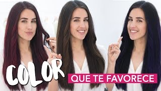 Qué color de pelo te favorece  Tips de cabello [upl. by Kariv538]