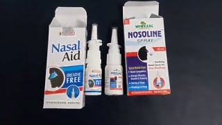 Homeopathic Nasal Sprays [upl. by Atoiyanap]