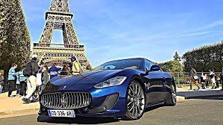 Maserati GranTurismo Sport Review Road Trip Cannes to Paris [upl. by Rramel]