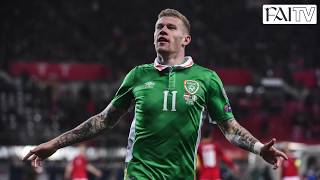 James McClean International Goals [upl. by Ellekim990]