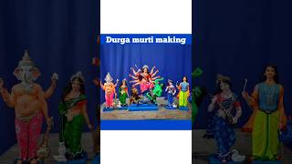 Durga thakur banano  durga murti making [upl. by Colfin183]