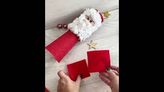 Tutorial Babbo Natale con riciclo barattoli [upl. by Gert]