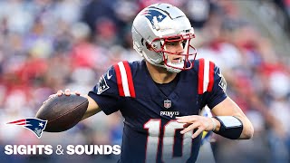 Sights amp Sounds Drake Maye Throws Touchdown Pass to Offensive Lineman  Patriots vs Rams Week 11 [upl. by Matthew]