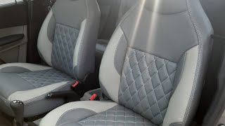 Tata Tiago Interior Modified  Tata Tiago Seat Covers  Car Seat Covers  Tamil4U [upl. by Tenaj]