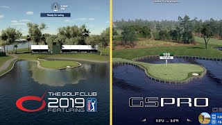 TGC 2019 vs GSPro In Depth Golf Simulator Review [upl. by Berri]