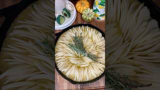 Potato Au Gratin from Beginning to End 🥔 potato augratin scallopedpotatoes recipe vegan asmr [upl. by Pooi]