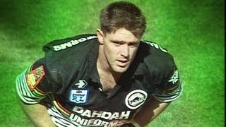 To Be The Greatest Brad Fittler tackle on Mal Meninga in 1991 NRL Grand Final [upl. by Asyen]