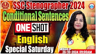 SSC Stenographer 2024  Conditional Sentence  SSC Stenographer English Saturday Special Class [upl. by Deb]