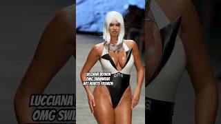 Lucciana Beynon Slow Motion Runway Walk  OMG Swimwear  Art Hearts Miami Swim Week 2023 [upl. by Omura]