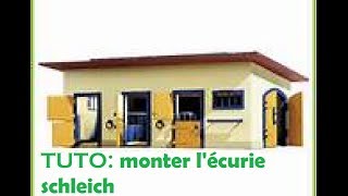 tuto monter lécurie schleich [upl. by Annodam]