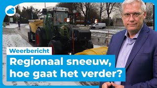 Weerbericht lokaal glad door winterse buien woensdag meer sneeuw [upl. by Weisman582]