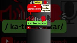 French Reading Sequence enchaînements [upl. by Aklog]