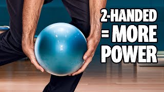 How to Hook a Bowling Ball 2Handed [upl. by Ahsehyt]