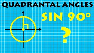 The Quadrantal Angles of 90° or π2  VCE METHODS [upl. by Barncard100]