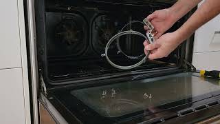 Smeg oven heat element replacement [upl. by Ahtanaram]