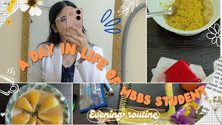 Evening routine after classes Day in life of MBBS studentProductivityStudyHostel life vlog [upl. by Inigo116]