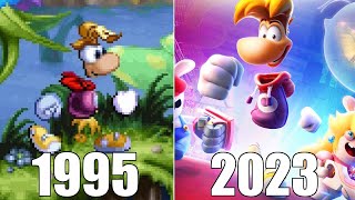 Evolution of Rayman Games 19952023 [upl. by Tenay]