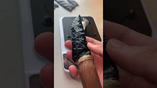 Kitchen knife vs Obsidian knife which is sharper sharp sharpness history minecraft obsidian [upl. by Oakman]