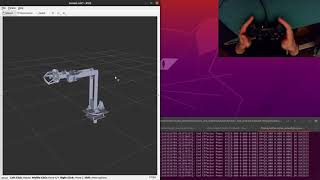 ROS MoveIt  Move Group Interface with Joystick Controls [upl. by Baer]