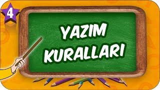 4 Sınıf Türkçe Yazım Kuralları 2022 [upl. by Arbua948]