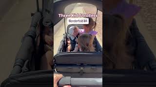 Three kid stroller options Zoe Trio Uppababy Vista and Wonderfold W4 momofmultiples [upl. by Einahpet]