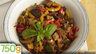 Recette de la Ratatouille facile  750g [upl. by Ycram]