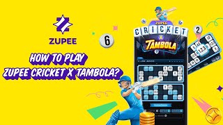 How to Play Tambola Online and Win Real Money  How to Play Cricket X Tambola [upl. by Ased]