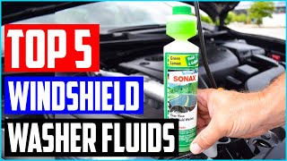 Best Windshield Washer Fluids 2021 Top 5 Picks [upl. by Ittocs]