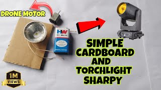 How To Make Mini Sharpy Light With TorchLight And Cardboard  Simple Mini Sharpy Light At Home [upl. by Nibbor]