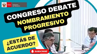 🔴¡CONGRESO DEBATE 👇👇Nombramiento PROGRESIVO 2024 [upl. by Malka]