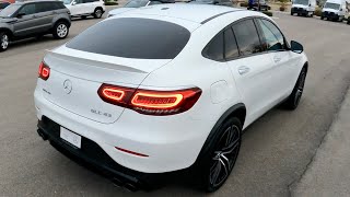 2022 AMG GLC 43 Coupe Test Drive REVIEW [upl. by Donelu]