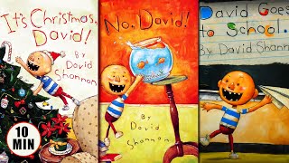 3 Awesome DAVID ReadAlouds by David Shannon [upl. by Rochell]