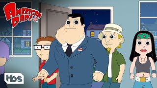 The Smiths Get Rid of Their Boring Neighbors Clip  American Dad  TBS [upl. by Litman]