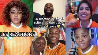 🥳KAARIS KHALIL ET MARIAM ET REACTIONS APRÈS LA QUALIFICATION DES ÉLÉPHANTS LA CAN EST SUCRÉE [upl. by Boony109]