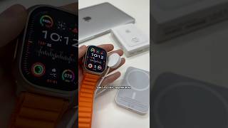 Можно ли заряжать Apple Watch от бэтэри пака 🧐🧐🧐 applewatch airpods dyson [upl. by Terencio]