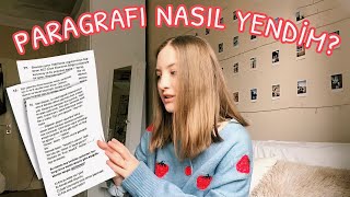 PARAGRAFI NASIL FULLEDİM 🥳💯 BENİM UYGULADIĞIM PARAGRAF TAKTİKLERİ NELERDİ ⁉️ [upl. by Adieren86]