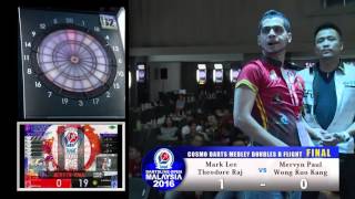 DARTSLIVE OPEN 2016 MALAYSIACOSMO DARTS MEDLEY DOUBLES B FLIGHT FINAL [upl. by Rosalba601]