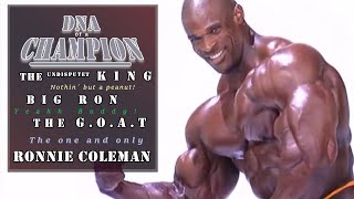 DNA of A Champion  Epic tribute  the inspiring life of Ronnie Coleman  The GOAT  The King [upl. by Sarge]