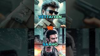 VETTAIYAN 🆚 SAAHO Box Office Comparison 🔥 vettaiyan shorts saaho prabhas rajnikanth saahomovie [upl. by Auhs231]