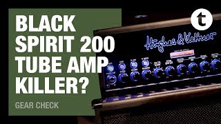 The amp of the future  Hughes amp Kettner Black Spirit 200  Gear Check  Thomann [upl. by Ahsata21]