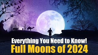 Full Moon 2024  Full Moon Calendar 2024  Astronomy Events 2024  its7EVEN [upl. by Jentoft]