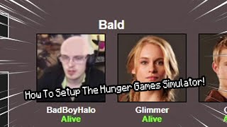 How To Setup The Hunger Games Simulator [upl. by Leahcimnoj]