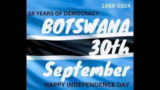 BOTSWANA INDEPENDENCE CELEBRATION 2024 HONOURING OUR PRESIDENTS PHOTO VIDEO 19662024 30 SEPTEMBER [upl. by Constantin790]