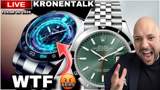 ROLEX PREDICTIONS 2024 Erste Smartwatch von ROLEX KRONENTALK [upl. by Boleyn231]