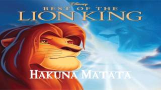 Best of The Lion King Soundtrack  Hakuna Matata from The Lion King [upl. by Kerrin968]