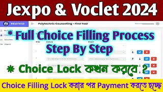 Jexpo Counselling 2024  Jexpo Choice Filling 2024  Jexpo 2024 Choice Filling  Voclet Counselling [upl. by Aidnahs]