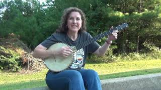 Ragtime Annie and Uncloudy Day clawhammer banjo [upl. by Meldoh]