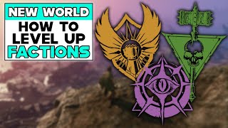 3 Fastest Ways To Level Territory Standing New World Aeternum [upl. by Marena]