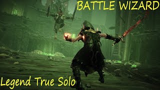 Into the Nest  Battle Wizard  Legend True solo  Fire SwordCoruscation  Warhammer Vermintide 2 [upl. by Erfert]